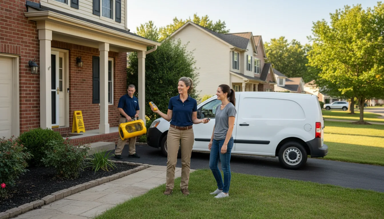 Water restoration image for Dehumidification And Cleanup Services in Theodore, AL